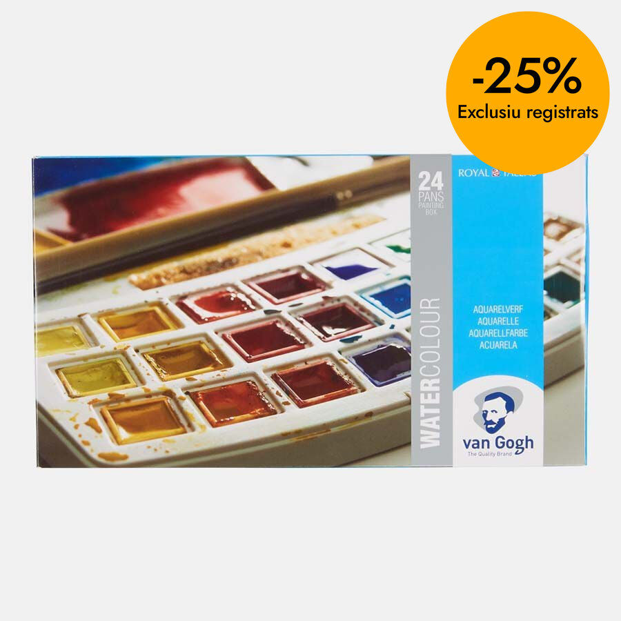 Acuarelas Van Gogh 24 colores