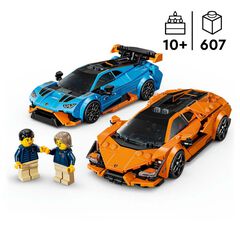 LEGO® Speed Champions Lamborghini Revuelto y Huracán STO 77238