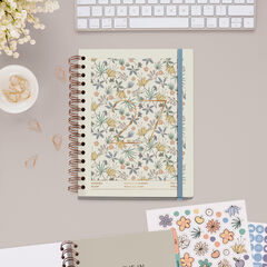 Agenda Miquelrius Plus Wire-O Setmana Vista Multiling&uuml;e 2027 Liberty Cream