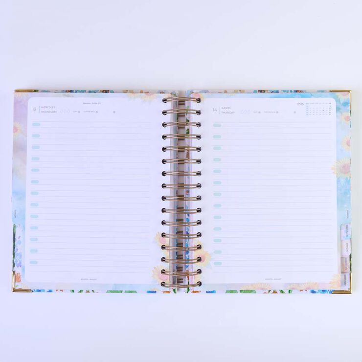 Agenda Takenote 17x21 día/pág mult 2025 Emma