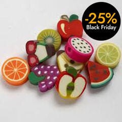 Cuentas y abalorios Frutas 200u