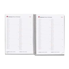 Agenda Espiral Miquelrius Plus sem/vista catalán 2026 Recycled rosa