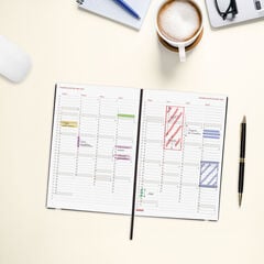 Agenda Finocam Mara Semana Vista Vertical 2027 Catal&aacute;n Verde