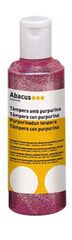 Témpera Abacus amb purpurina 250ml rosa