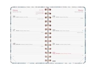 Agenda Finocam You E5 sem/vista horizontal cas 2026 Cotton