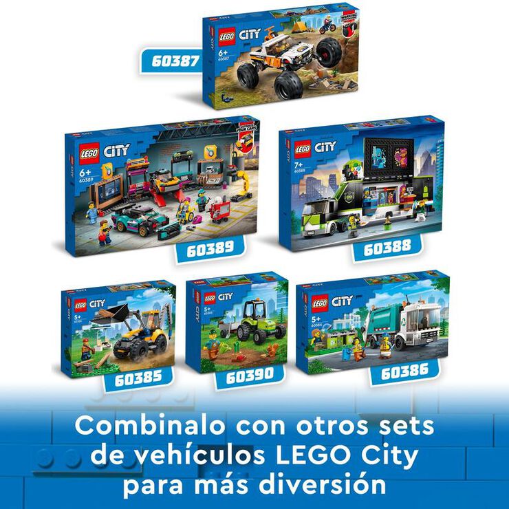 LEGO® City Taller Mecànic de Tuning 60389