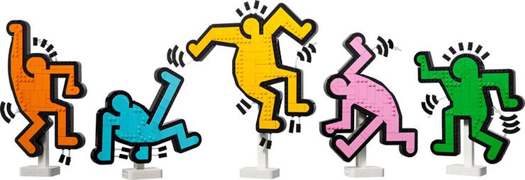 LEGO® ART Keith Haring: Figuras Danzantes 31216