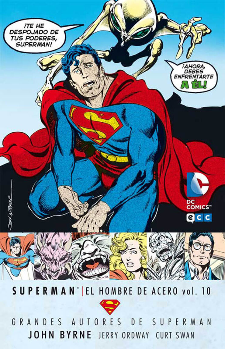 Grandes Autores de Superman: John Byrne - Superman: El hombre de acero vol. 10