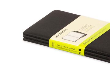 Pack 3 Llibretes Moleskine P negre llis