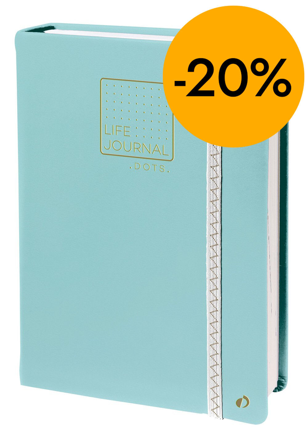 Diario Agenda Bullet Journal A5 Quo Vadis Dots Turquesa