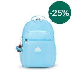 Mochila Kipling Seoul Lap Sea Blue Met