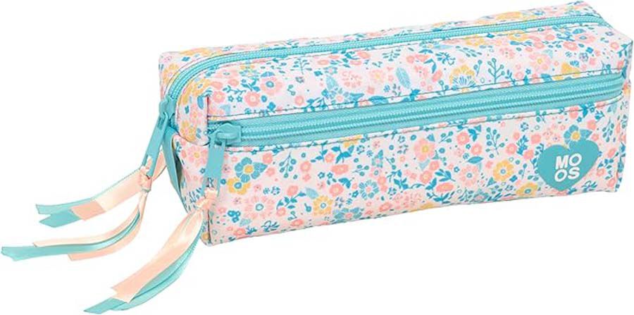 Estuche Triple Safta Moos Fiori