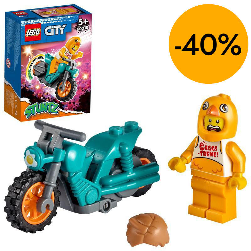 LEGO&reg; City Moto acrob&aacute;tica Pollo 60310