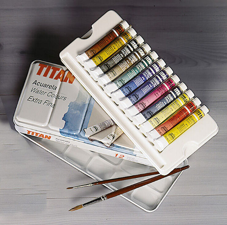 Acuarela Titan 10ml Amarillo