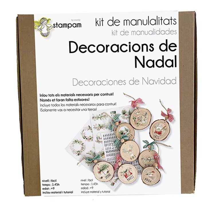 Kit de manualitats Decoracions de Nadal Stampam