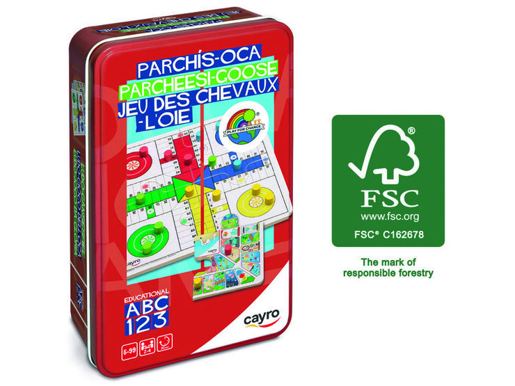 Caixa Metall Parxis Oca fusta FSC