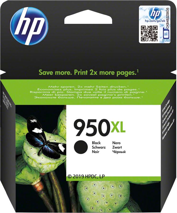 Cartutx original HP 950 XL negre - CN045AE