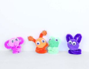 Surtido de pompones 78u