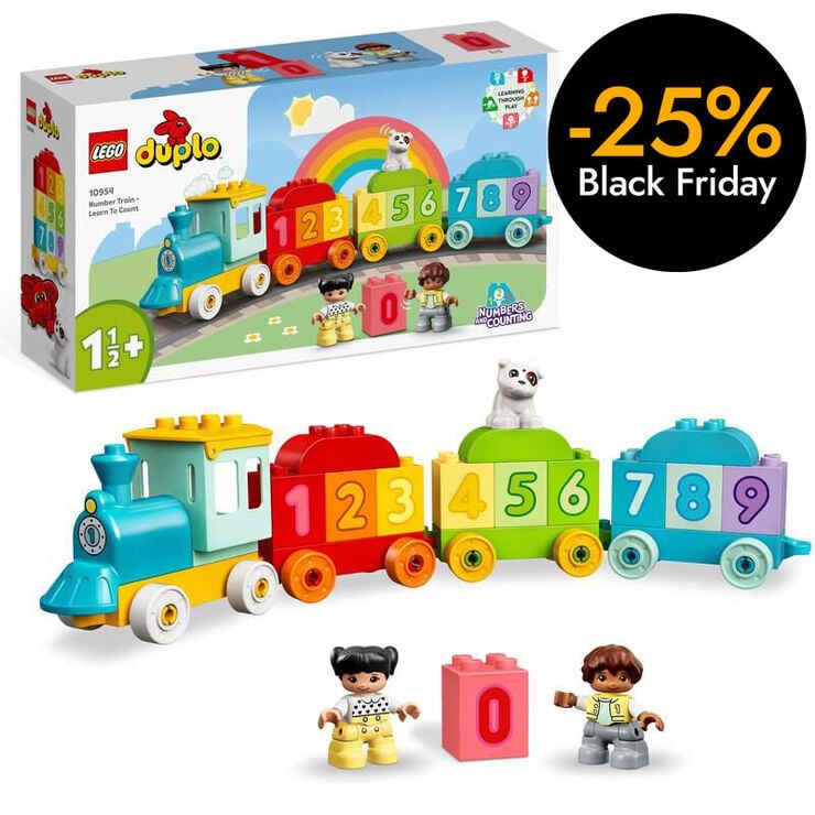 LEGO® Duplo Creative Play Tren de los Números: Aprende a Contar 10954