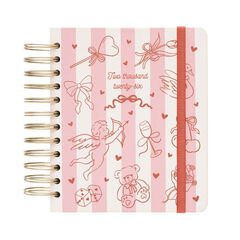 Agenda Kokonote dia/pàg anglès 2026 Venus Coquette