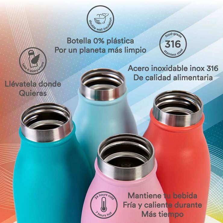 Botella termo Runbott City 500ml antracita