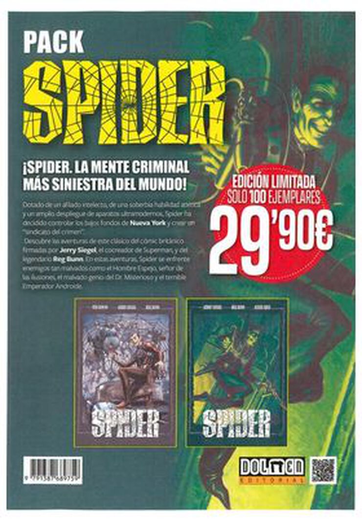 Pack The Spider vol. 1 y 2