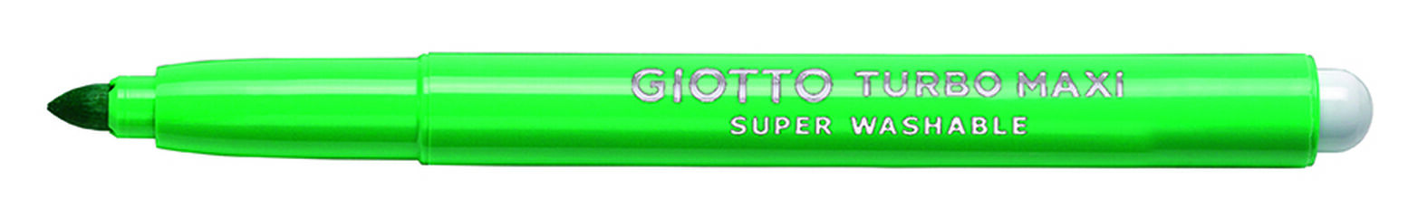 Rotulador Giotto Turbo Maxi, 12 colores
