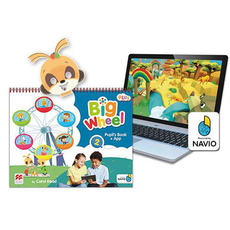 Big Wheel Plus 2 Pupil's Book + App Navio