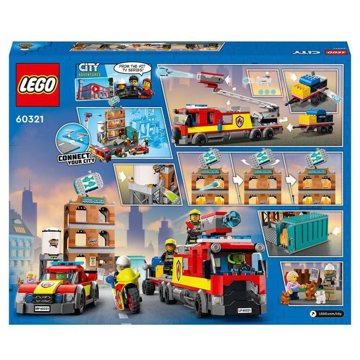 LEGO® City Cuerpo de bomberos 60321