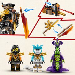 LEGO® Ninjago Meca de Missió de Cole i Zane Drac 71854