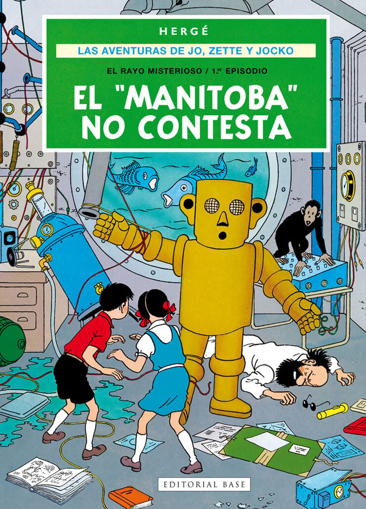 Las aventuras de Jo, Zette y Jocko 3. El ''Manitoba'' no contesta