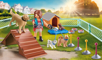 Playmobil City Entrenadora de Perros 70676