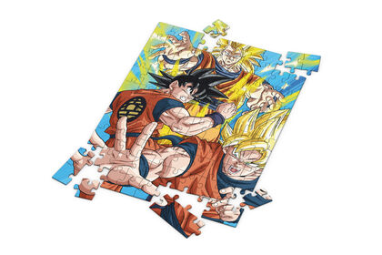 Puzle Efecto 3D 100 piezas Goku Saiyan