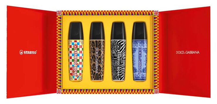Estuche Marcadores Stabilo Boss Dolce&Gabbana 4u