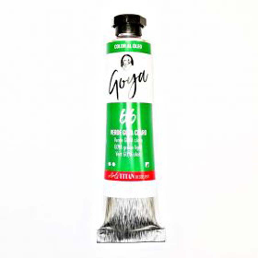 Pintura al &oacute;leo Goya 20ml verde goya