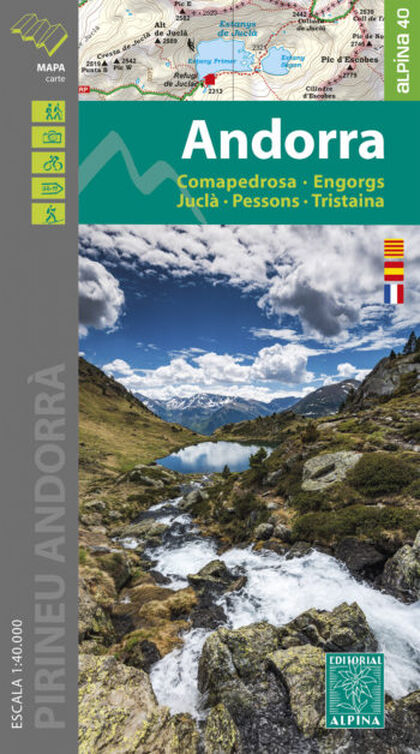 Andorra 1:40.000 -Alpina