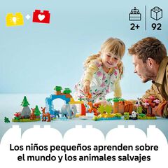 LEGO® DUPLO Town Famílies de la Fauna Salvatge “3 en 1” 10446