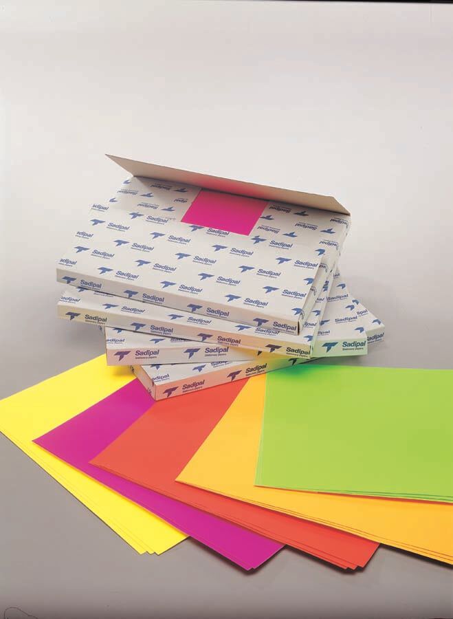 Cartolina Sadipal 50x65cm 230g fluorescente rosa