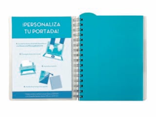 Agenda Professor Personal | 1/4 Setmana Vista, Castell&agrave; (2026-2027) &ndash; Blau