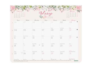 Calendario pared Finocam Iman Design Escribir 25X20 2024 cas