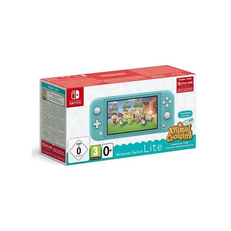 Videoconsola Nintendo Switch Lite Turquesa Animal Crossing New Horizons