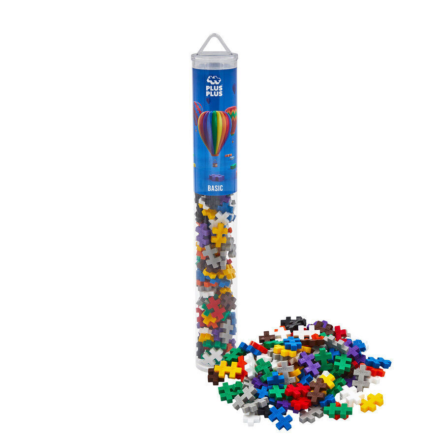 Plus-Plus Tub b&aacute;sico Mix 100 piezas