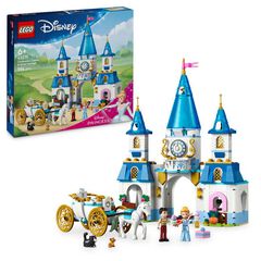 LEGO® Disney Princess Castillo y Carroza de Cenicienta 43275
