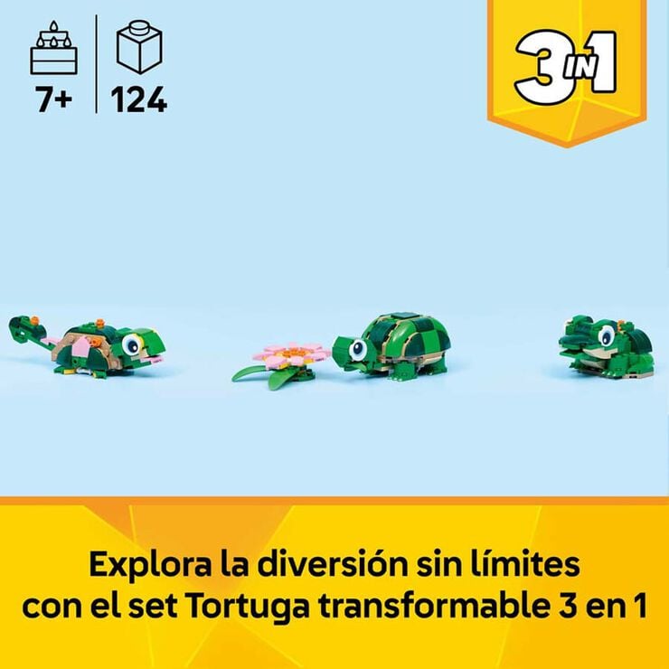 LEGO® LEGO Creator Tortuga amb Flor de Nenúfar 31377