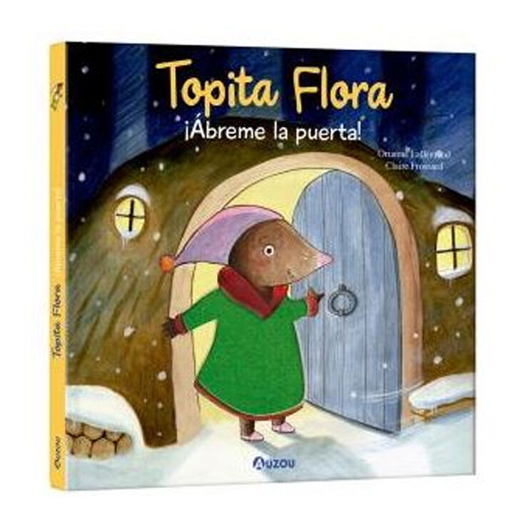 Topita flora, abreme la puerta. Libro con texturas