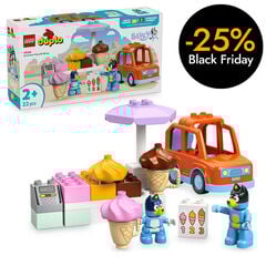 LEGO® DUPLO Bluey Excursión a la Heladería con Bluey 10458