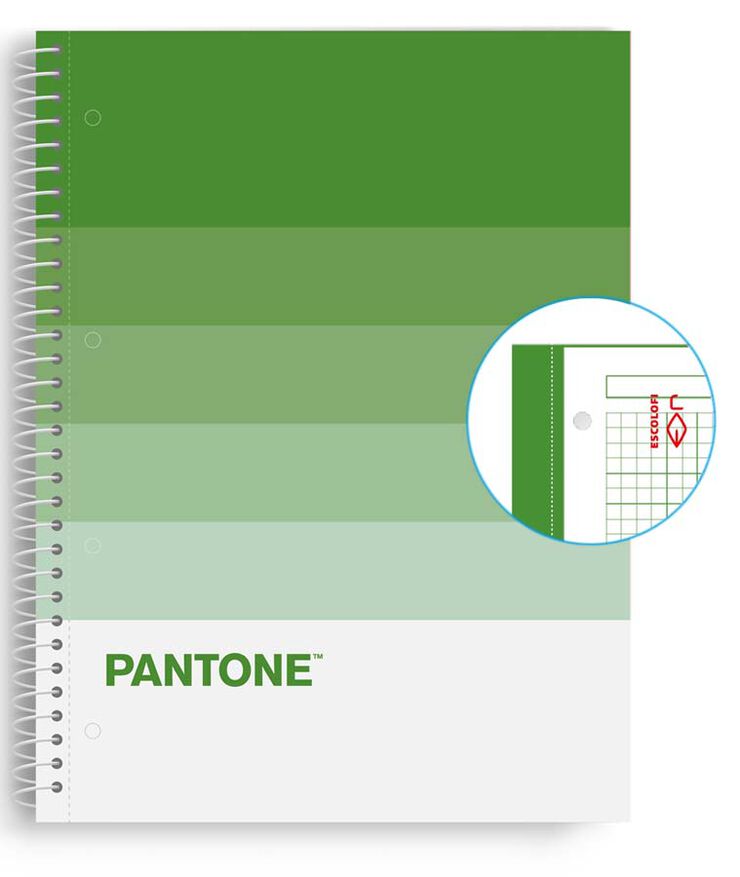 Note Book A4 Pantone 80F Speaks Nature