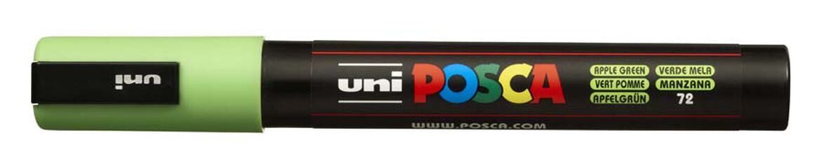 Retolador Posca PC-5M verd poma