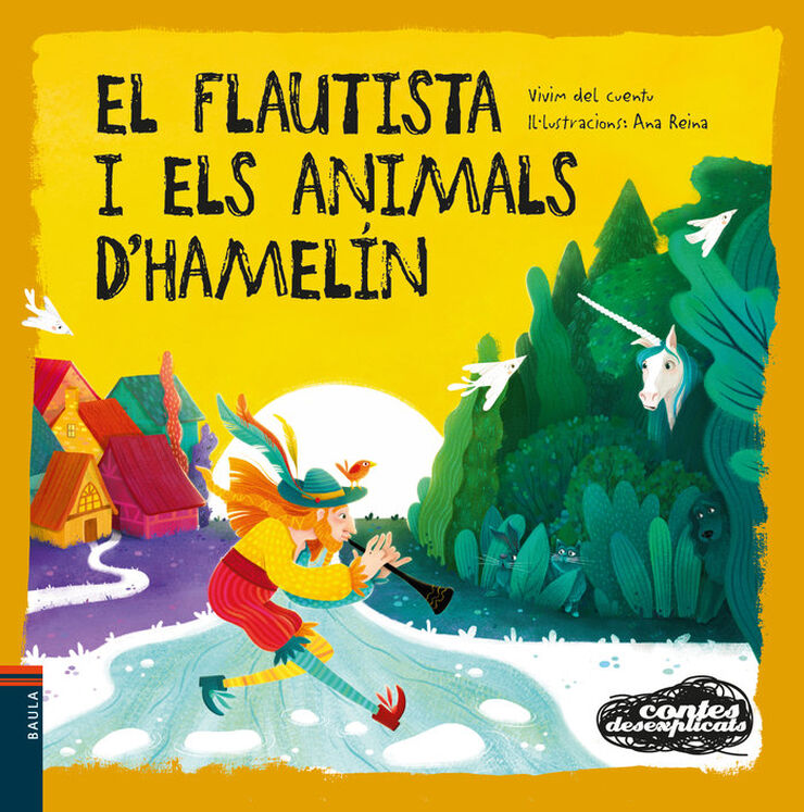 El flautista i els animals d'Hamelín