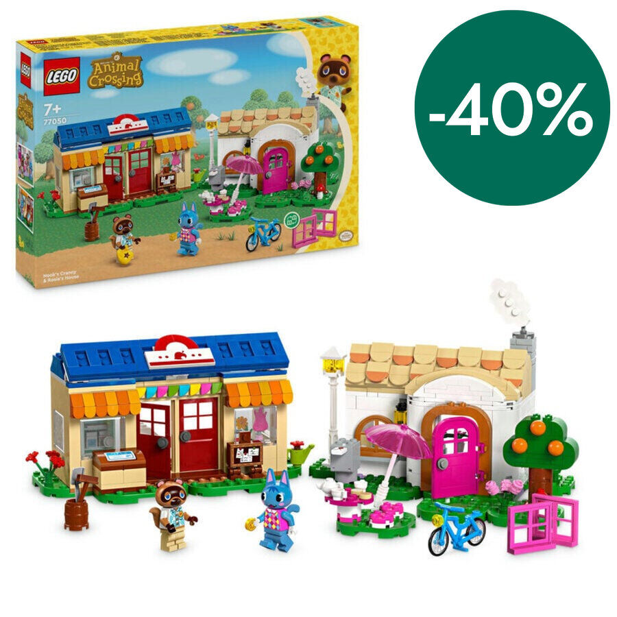 LEGO&reg; Animal Crossing MiNinook i casa de Minina 77050